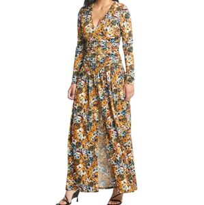 Tanya Taylor Ciara Maxi Dress - Turmeric....Size Large